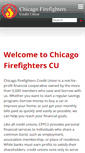 Mobile Screenshot of chicagofirefighterscu.com